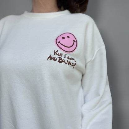 KEEP IT SIMPLE SWEATER 🤍 🩷