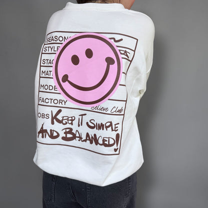 KEEP IT SIMPLE SWEATER 🤍 🩷