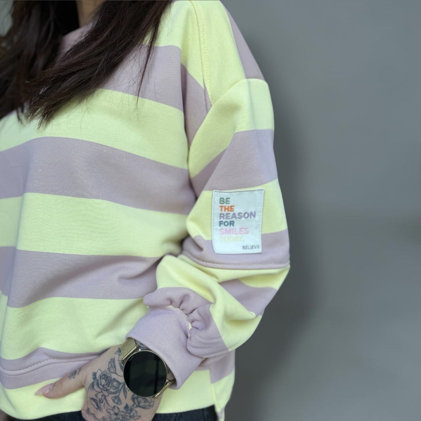 BE THE REASON SWEATER 💛💚