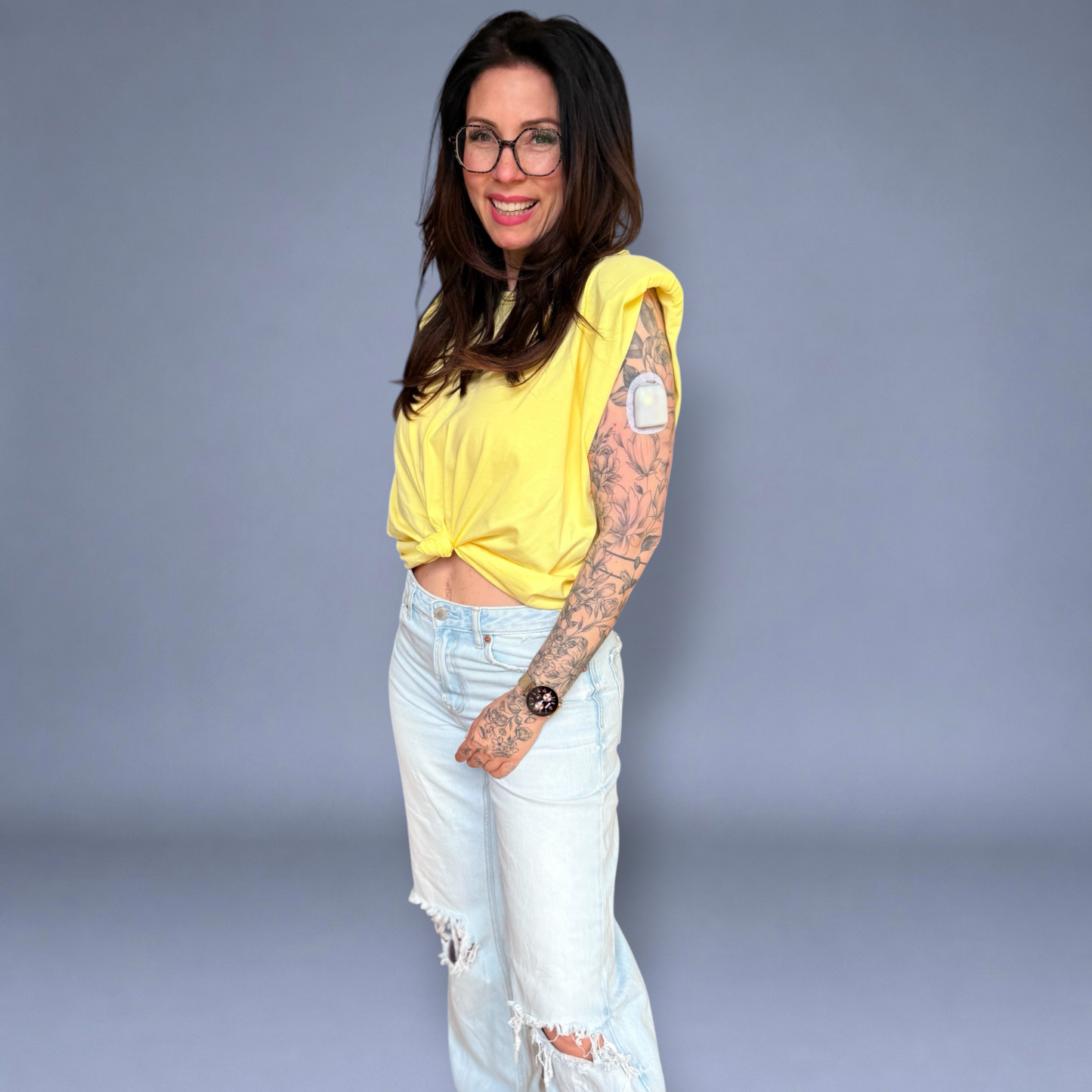 Lexi Schulterpolster Shirt