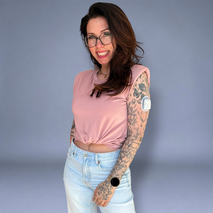 Lexi Schulterpolster Shirt