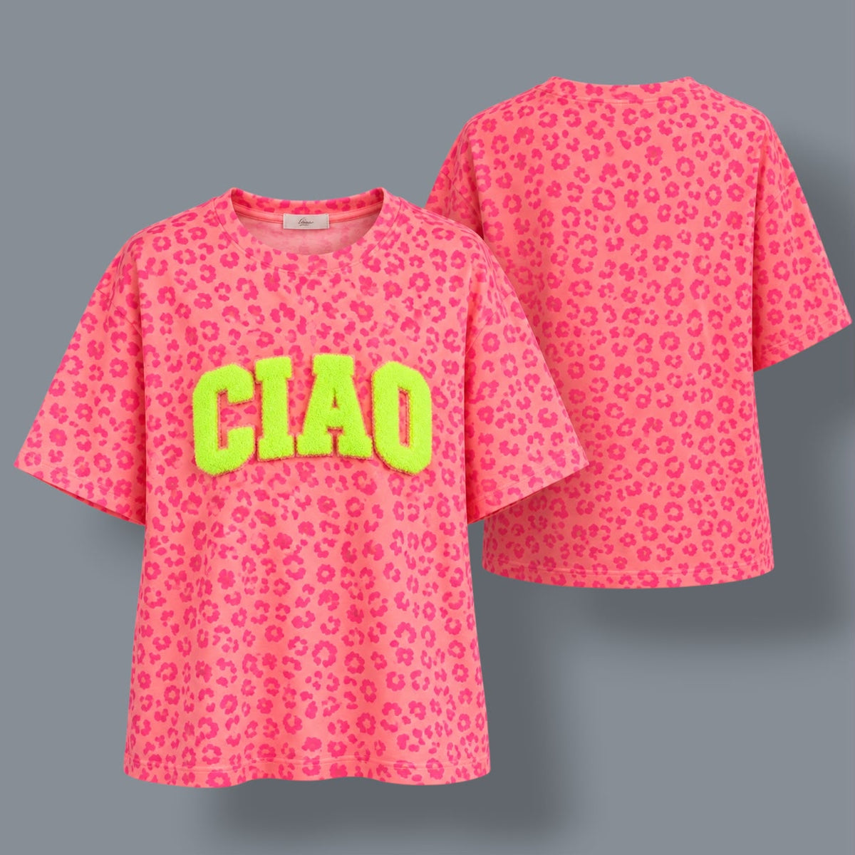 CIAO LEO T-SHIRT 🐆💗