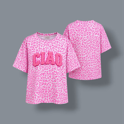 CIAO LEO T-SHIRT 🐆💗
